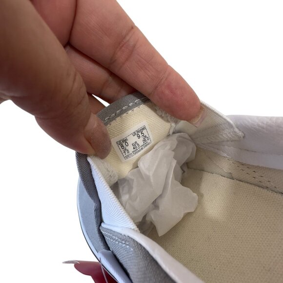 Vans Mens Unisex Classic Slip-On Sneakers Gray Size 8 Women SZ 9.5 - Picture 6 of 16